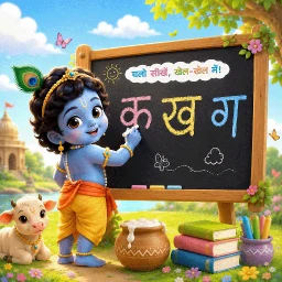 Biểu tượng Hindi Varnmala for Kids